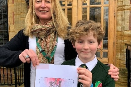 Ditcham Park School pupil wins national Christmas card competition