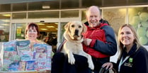 That's just super: Waterlooville ASDA donation to Hounds for Heroes