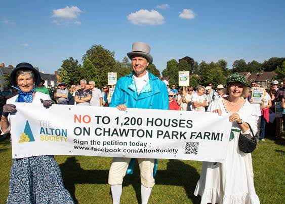 Chawton Park Farm is saved from houses by campaigners