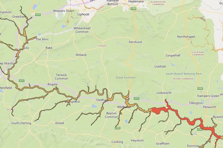 Rother Flood Map