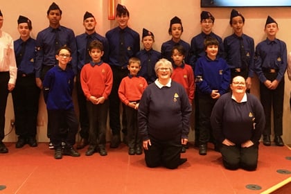 Members old and new celebrate 40 years of the 2nd Alton Boys' Brigade