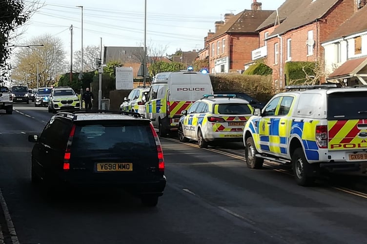 Wey Hill police presence