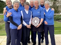 Petersfield Ladies win Winter Triple for third year running