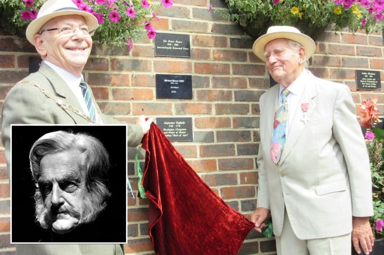 Famous Names Wall Unveiling