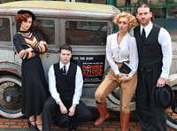 Bonnie & Clyde hold up Woking before New Victoria Theatre show