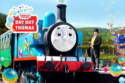 Enjoy some bubble fun with Thomas at The Watercress Line