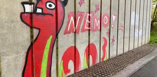 We're not loving it: Monstrous graffiti close to A3 McDonald's