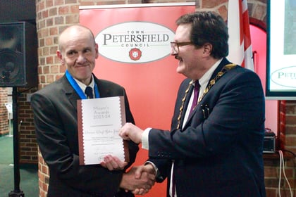 Petersfield's magnificent 11 celebrated at 2024 Town Mayor's Awards