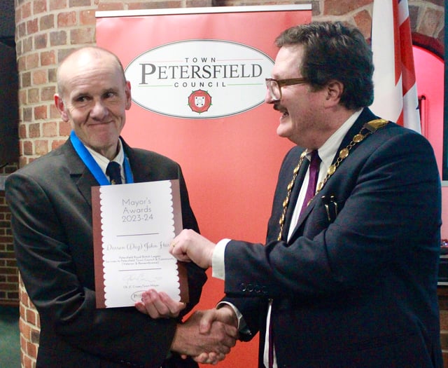 Petersfield's magnificent 11 celebrated at 2024 Town Mayor's Awards