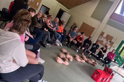 Lifesaving charity to hold free CPR training session at football club