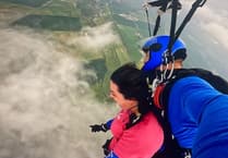 Skydivers raise £15k for charity launched in memory of sister from Sheet