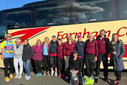 Farnham Runners travel far and wide for marathon fix