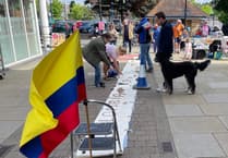 Time for change as Petersfield shoppers boost Colombian cause