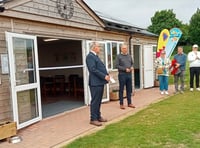 Fund chase is over as £325k pavilion opens in village