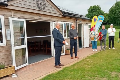 Fund chase is over as £325k pavilion opens in village