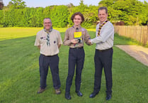 Royal recognition for scout member from Sheet