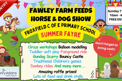 Fawley Feeds show is a biggie for Froxfield Primary School