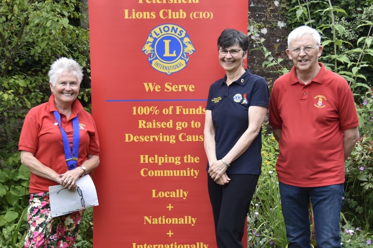 Petersfield Lions Club New President