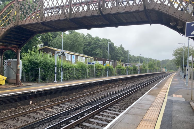 Liss Railway Station platform extension