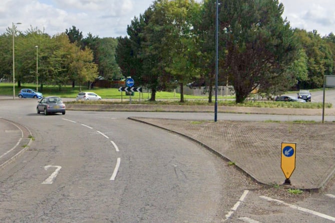 Horndean Roundabout Morrisons Google StreetView