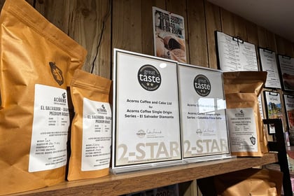 Latte love for Acorns as roastery tastes double success