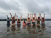 Cold water swimming at Frensham Ponds is ultimate mental health boost