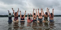 Cold water swimming at Frensham Ponds is ultimate mental health boost