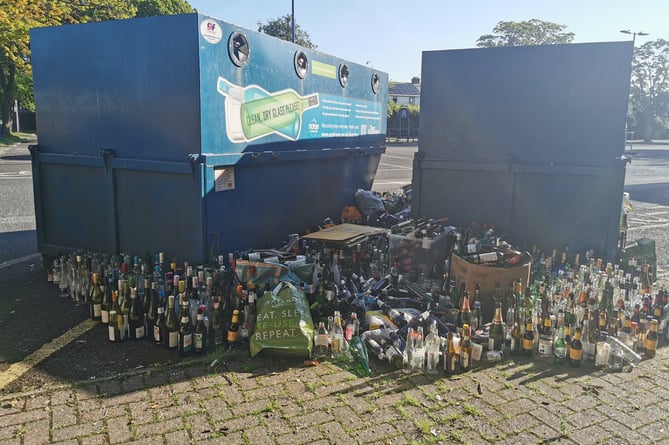 Petersfield Central Car Park Bottle Bank