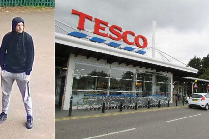 Bike Theft CCTV Tesco Petersfield