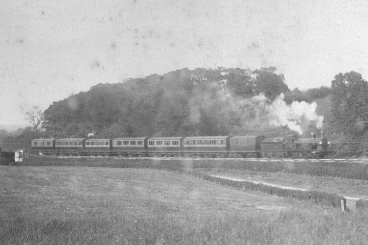 Buriton Weston Vintage Railway Picture