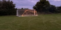 Football goal set alight at a park in Clanfield