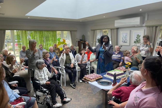 Barchester Healthcare Horndean Birthday