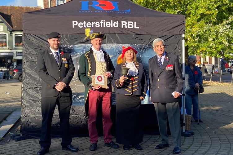 Petersfield Poppy Appeal launch 2024