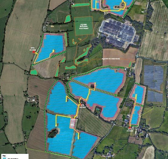 Solar farm that crosses two council boundaries is approved