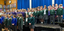 Toto enjoyment as pupils come together for Big Sing