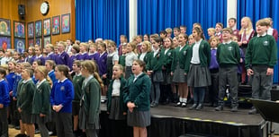 Toto enjoyment as pupils come together for Big Sing