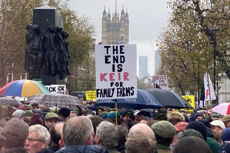 Farmers Protest Whitehall