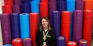 People collect more than 2,000 containers for Macmillan Cancer Support