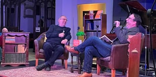 WATCH: The Rev Richard Coles charms Farnham Literary Festival